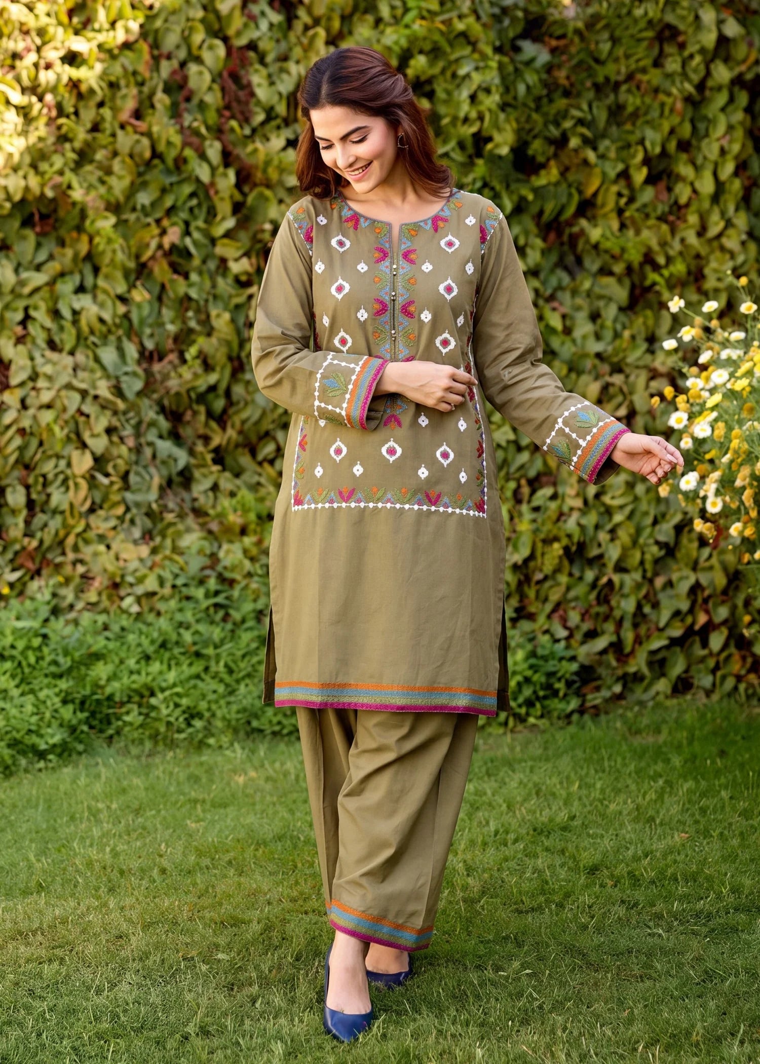 Twirl Premium Fabric Pakistani Summer Dresses - Sahiba-clothing - 1
