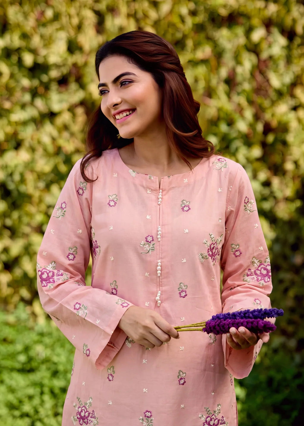 Gul-e-Aasman Premium Fabric Pakistani Summer Dresses - Sahiba-clothing - 3