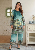 Sea Green Premium Fabric Pakistani Summer Dresses - Sahiba-clothing - 1