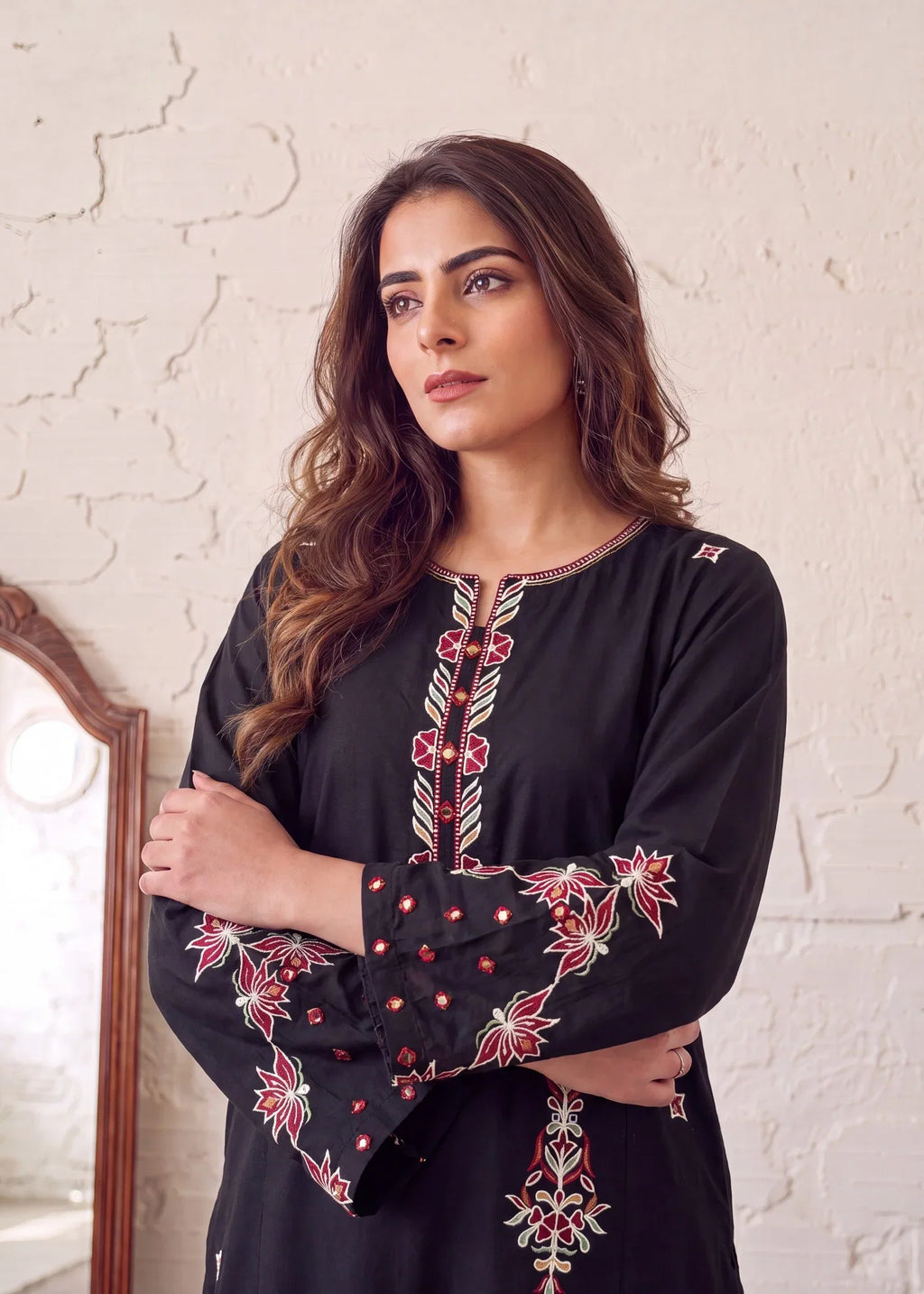 Roshina Premium Fabric Pakistani Summer Dresses - Sahiba-clothing - 3