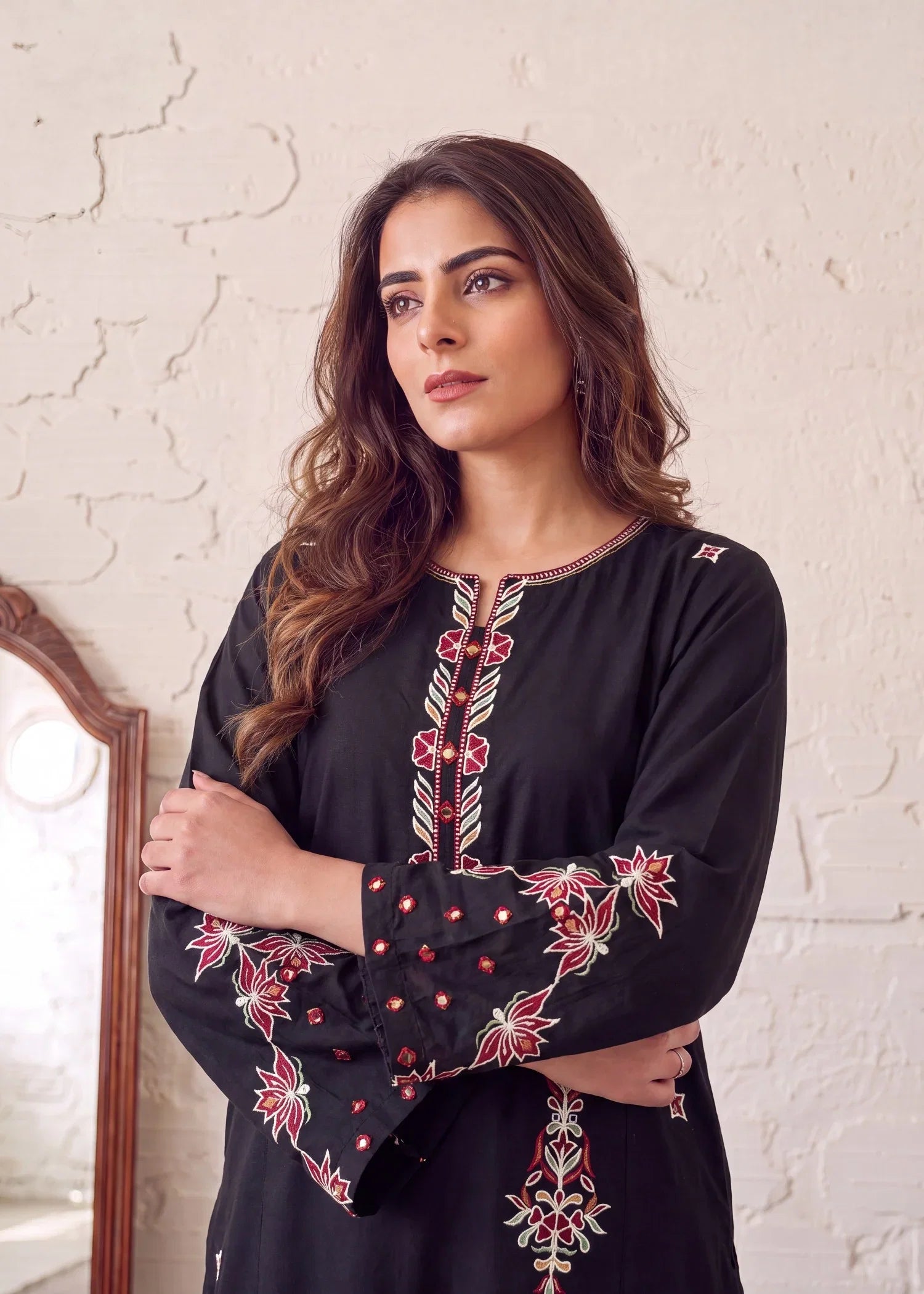 Roshina Premium Fabric Pakistani Summer Dresses - Sahiba-clothing - 3