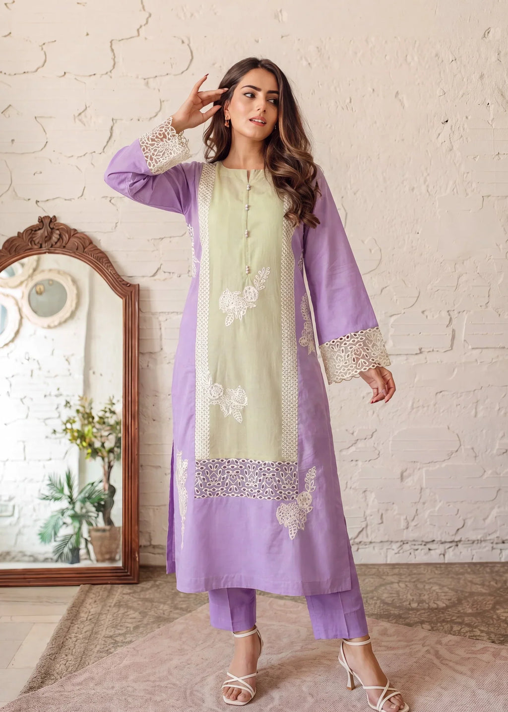 Parasol Premium Fabric Pakistani Summer Dresses - Sahiba-clothing - 1
