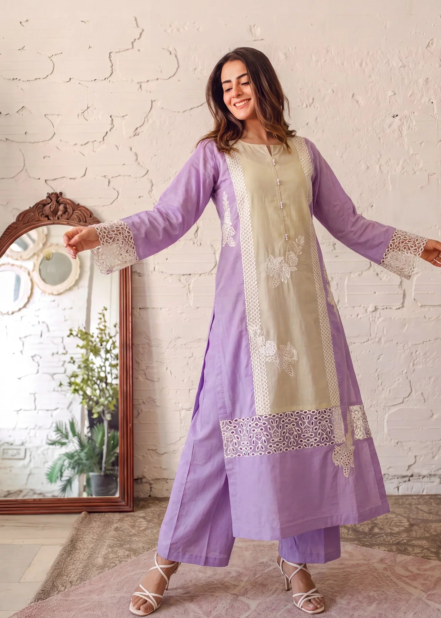 Parasol Premium Fabric Pakistani Summer Dresses - Sahiba-clothing - 4