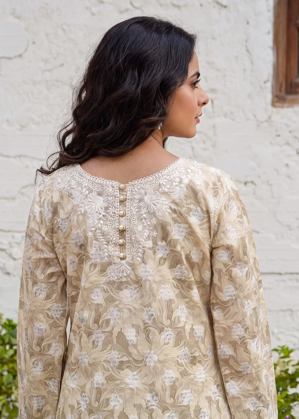 Goldenrod Premium Fabric Pakistani Summer Dresses - Sahiba-clothing - 3