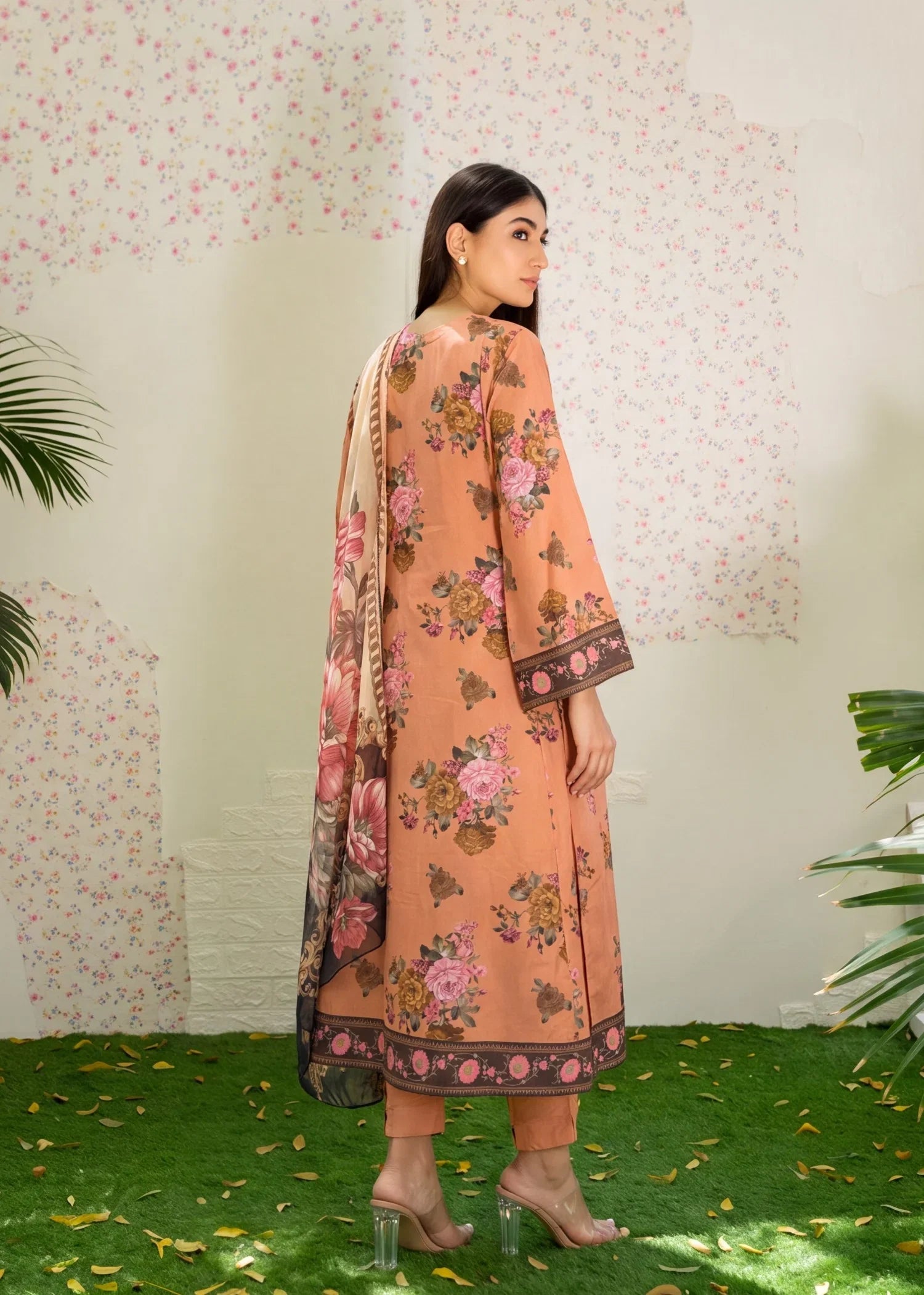 Glamour Posh Premium Fabric Pakistani Summer Dresses - Sahiba-clothing - 5