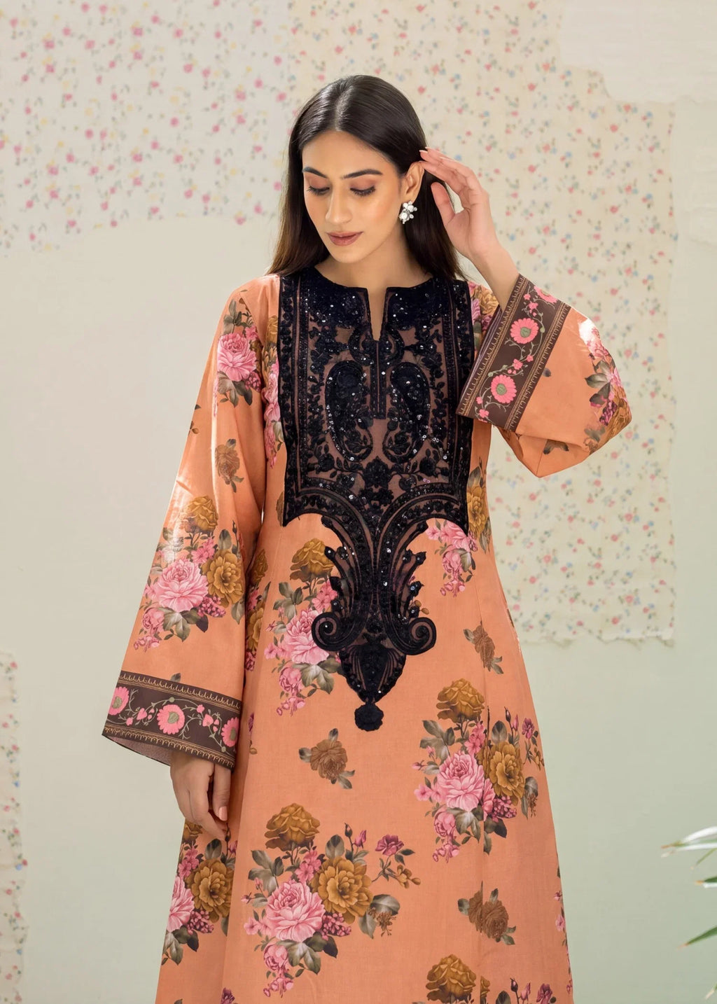 Glamour Posh Premium Fabric Pakistani Summer Dresses - Sahiba-clothing - 4