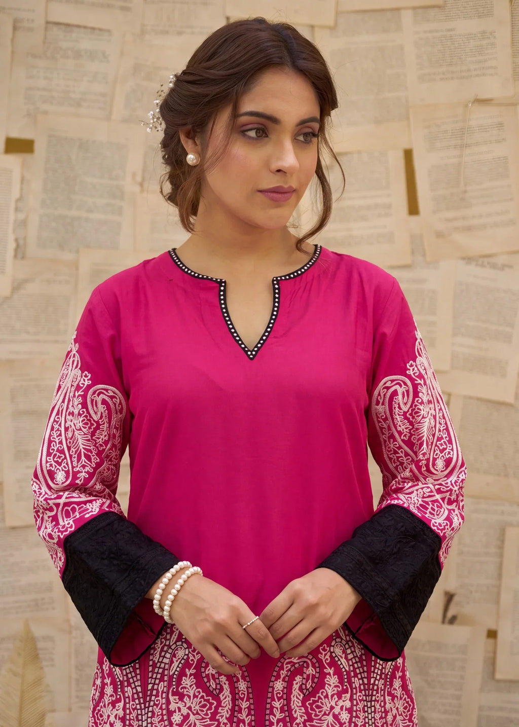 Qamariya Premium Fabric Pakistani Summer Dresses - Sahiba-clothing - 4
