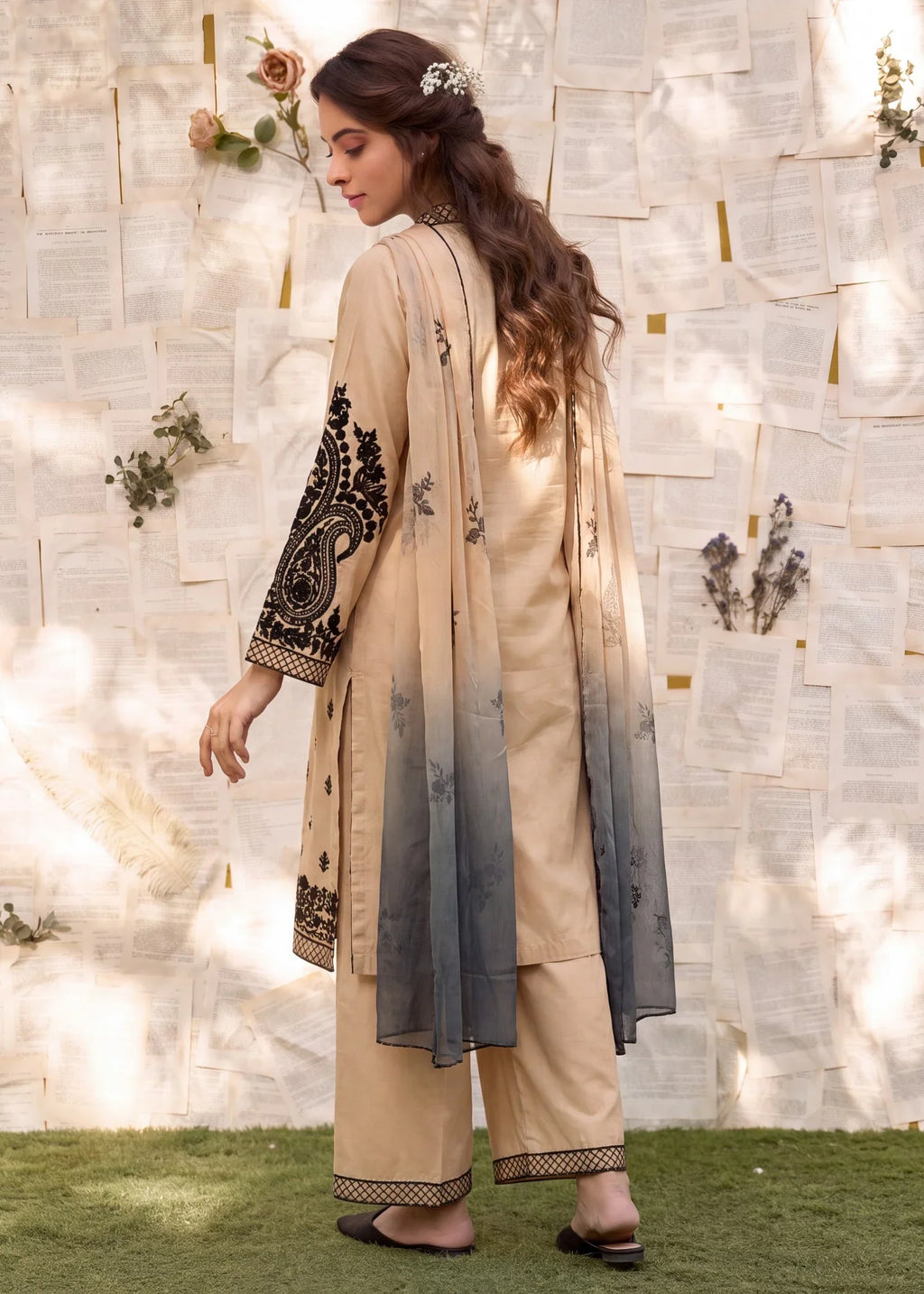 Zubairya Premium Fabric Pakistani Summer Dresses - Sahiba-clothing - 2