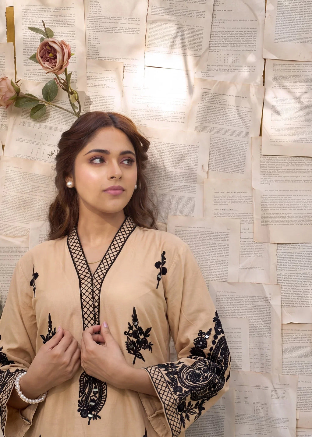 Zubairya Premium Fabric Pakistani Summer Dresses - Sahiba-clothing - 5