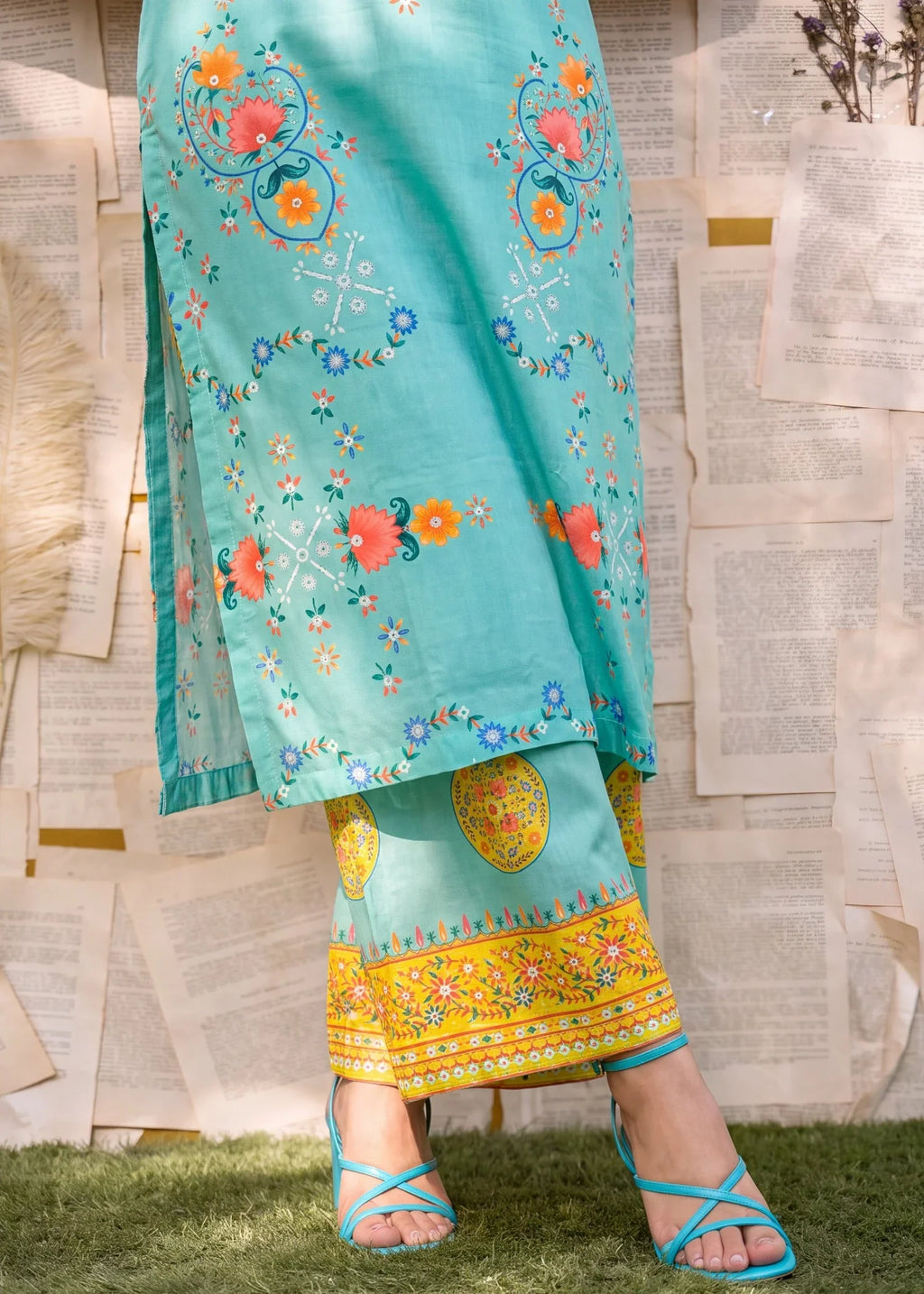 Zerbaft Premium Fabric Pakistani Summer Dresses - Sahiba-clothing - 4