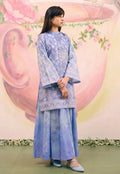 Pehlaj Blue Premium Fabric Pakistani Summer Dresses - Sahiba-clothing - 1