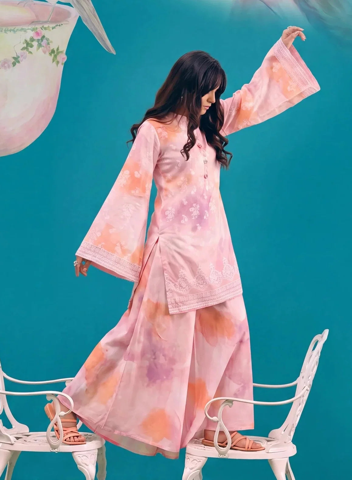 Pehlaj Premium Fabric Pakistani Summer Dresses - Sahiba-clothing - 1