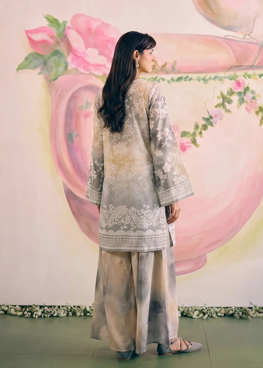 Maha Premium Fabric Pakistani Summer Dresses - Sahiba-clothing - 2