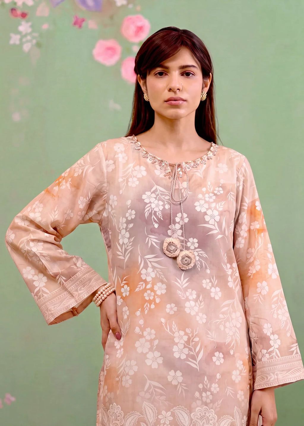 Adiba Premium Fabric Pakistani Summer Dresses - Sahiba-clothing - 4