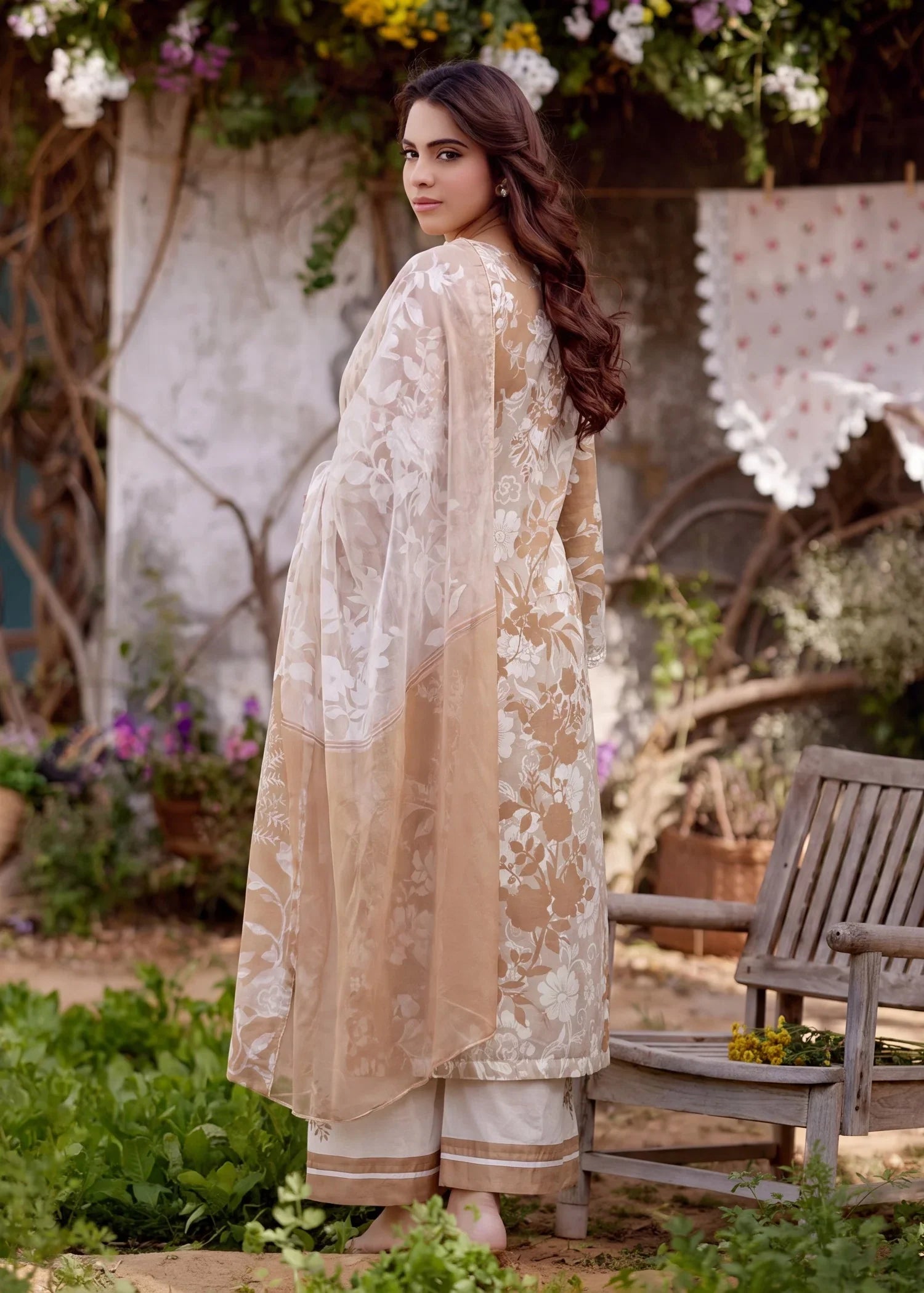 Jannat Skin Premium Fabric Pakistani Summer Dresses - Sahiba-clothing - 2