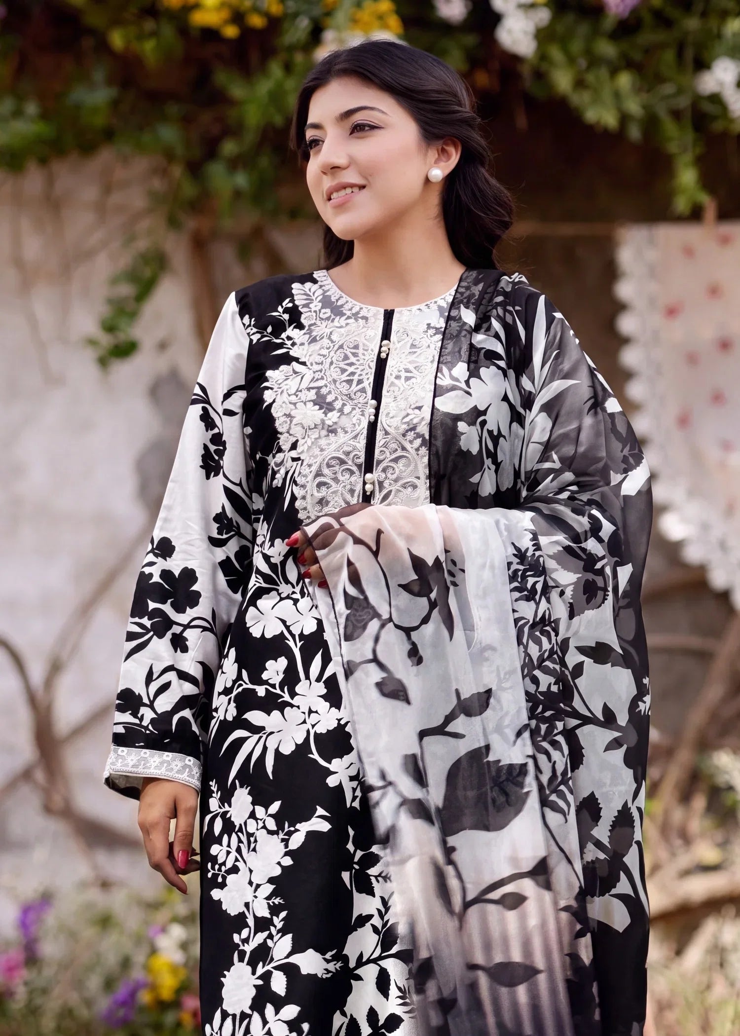 Jannat Premium Fabric Pakistani Summer Dresses - Sahiba-clothing - 3
