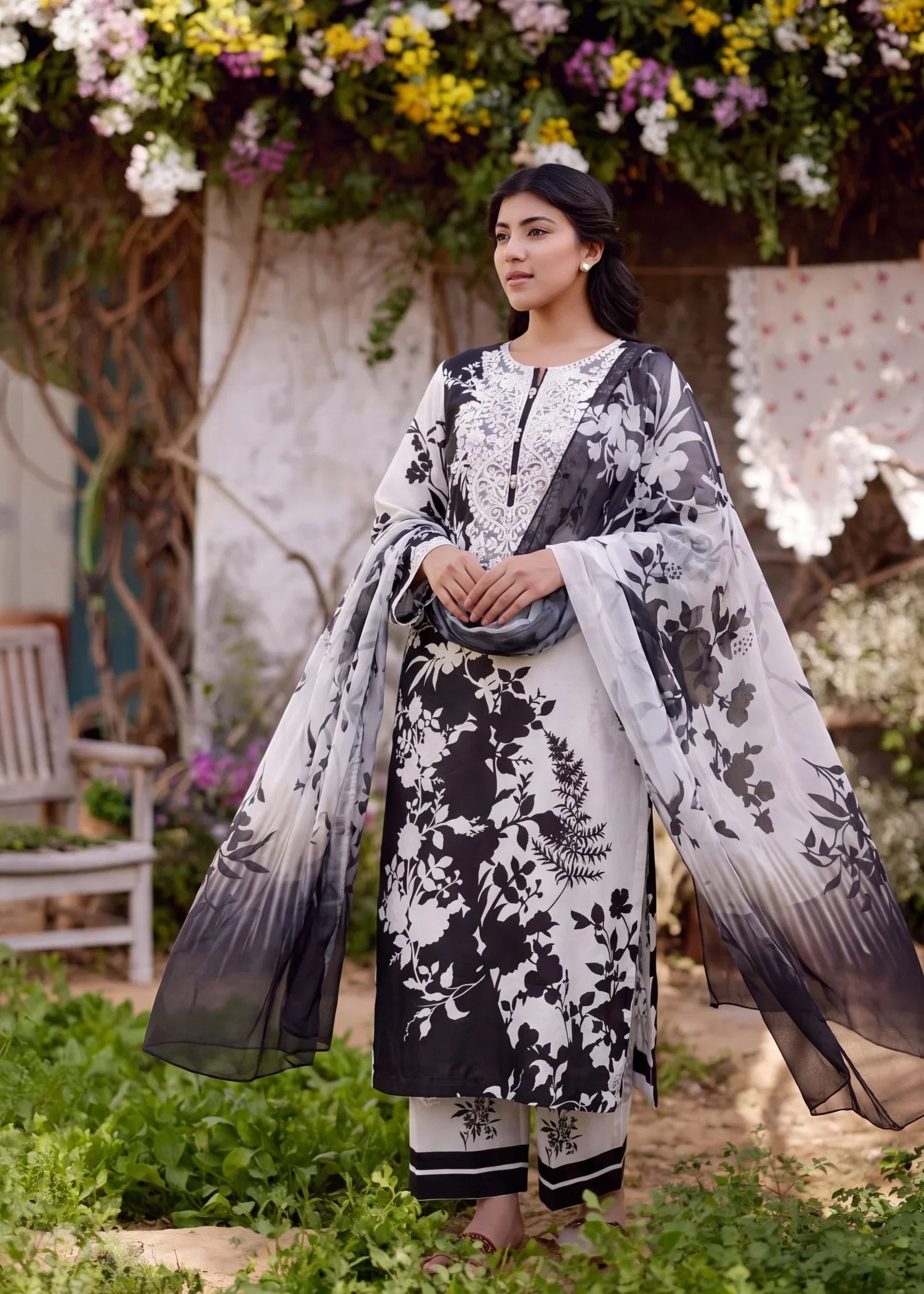 Jannat Premium Fabric Pakistani Summer Dresses - Sahiba-clothing - 5