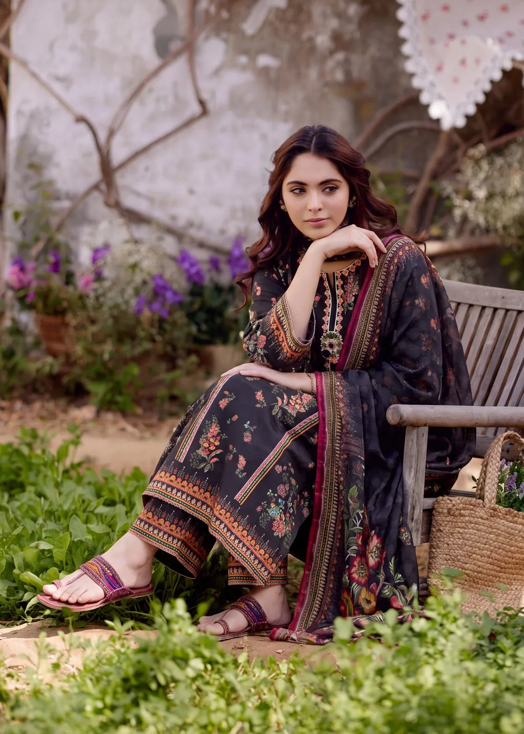 Gul-Chehra Premium Fabric Pakistani Summer Dresses - Sahiba-clothing - 4