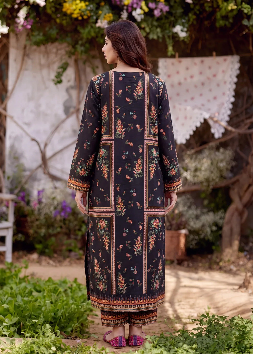 Gul-Chehra Premium Fabric Pakistani Summer Dresses - Sahiba-clothing - 2