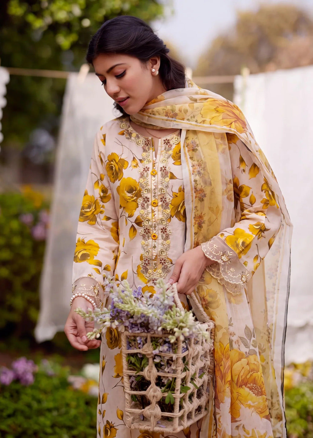 Gulreza Premium Fabric Pakistani Summer Dresses - Sahiba-clothing - 3