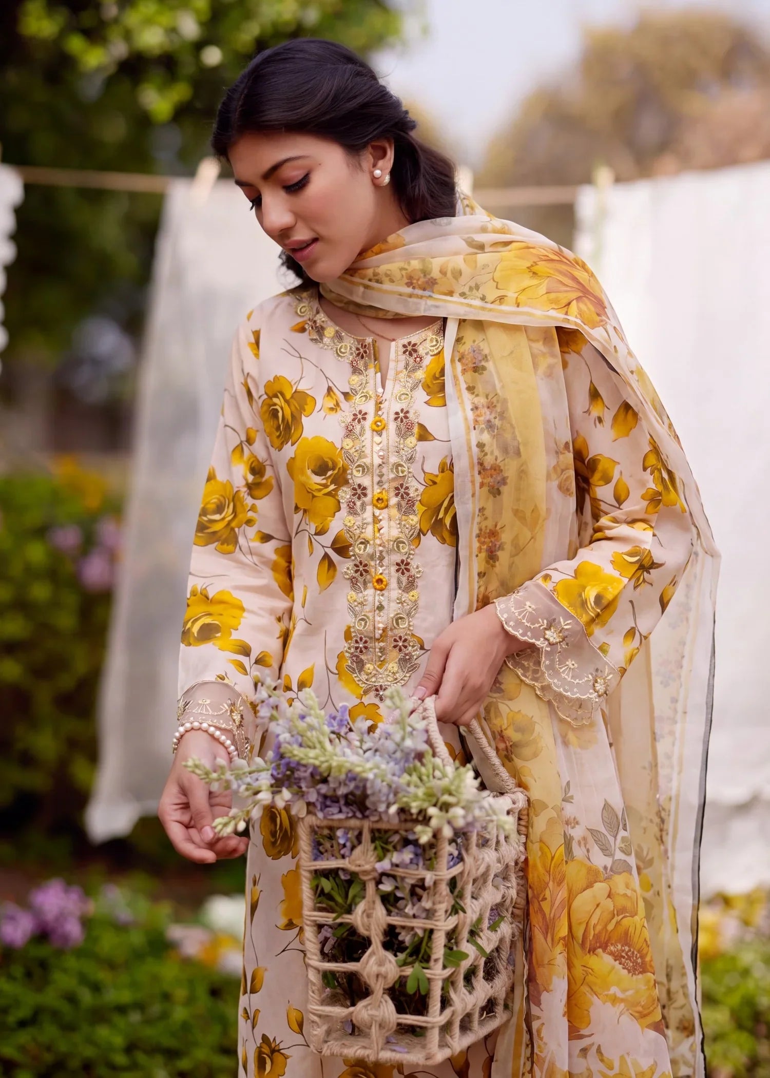 Gulreza Premium Fabric Pakistani Summer Dresses - Sahiba-clothing - 3