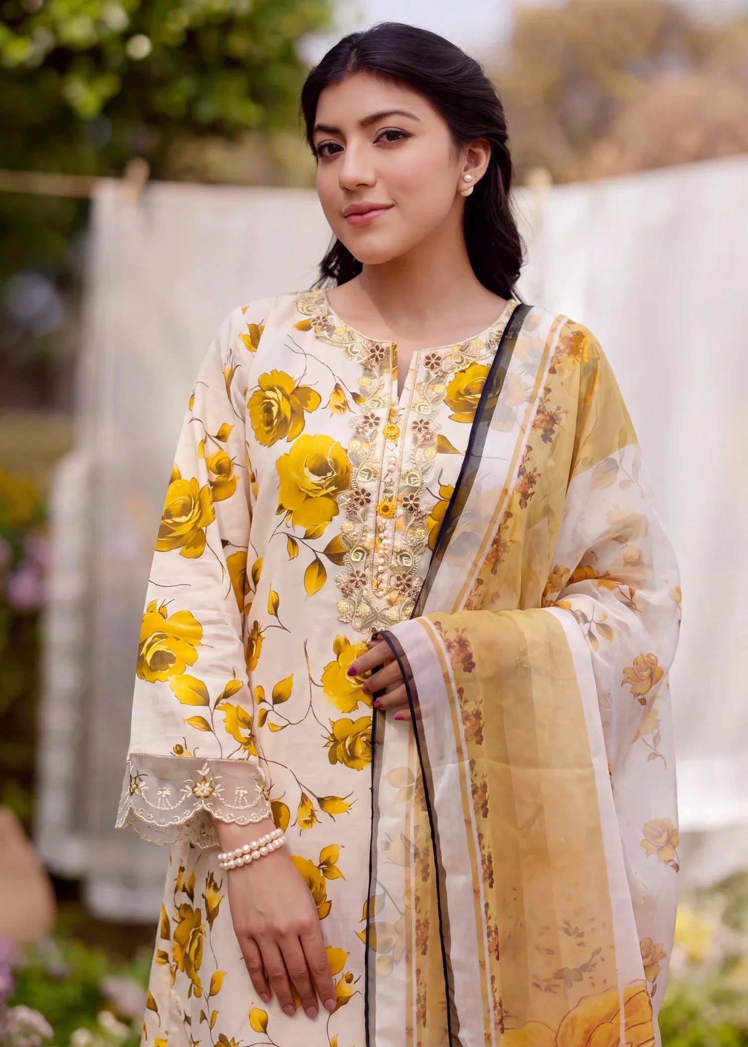 Gulreza Premium Fabric Pakistani Summer Dresses - Sahiba-clothing - 4