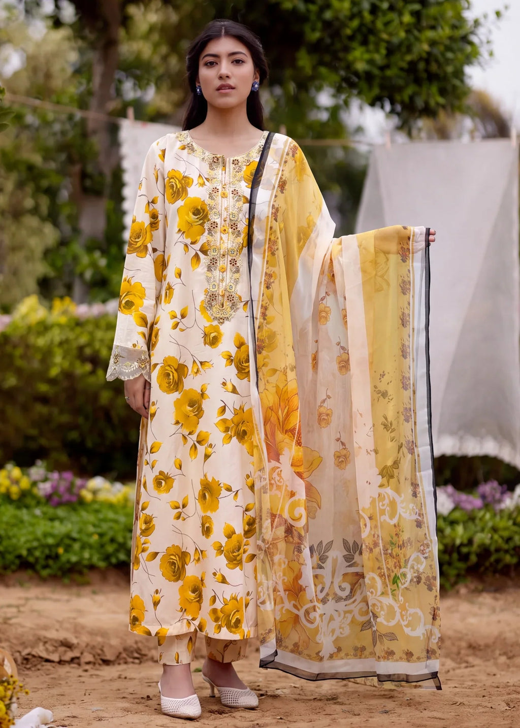 Gulreza Premium Fabric Pakistani Summer Dresses - Sahiba-clothing - 1