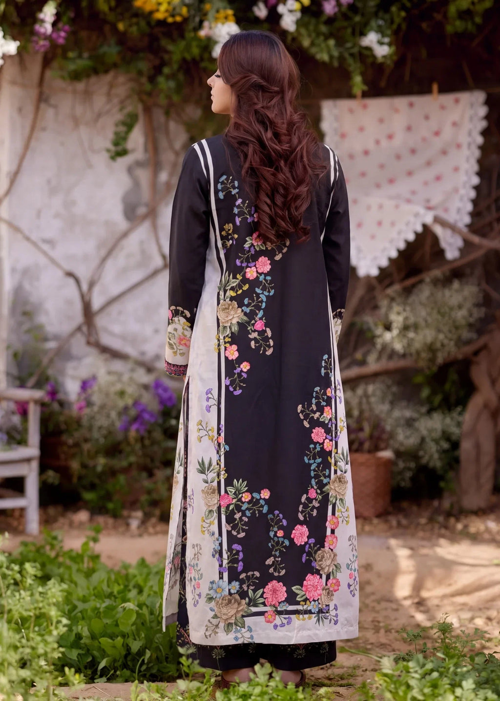 Shab-e-Naaz Premium Fabric Pakistani Summer Dresses - Sahiba-clothing - 2
