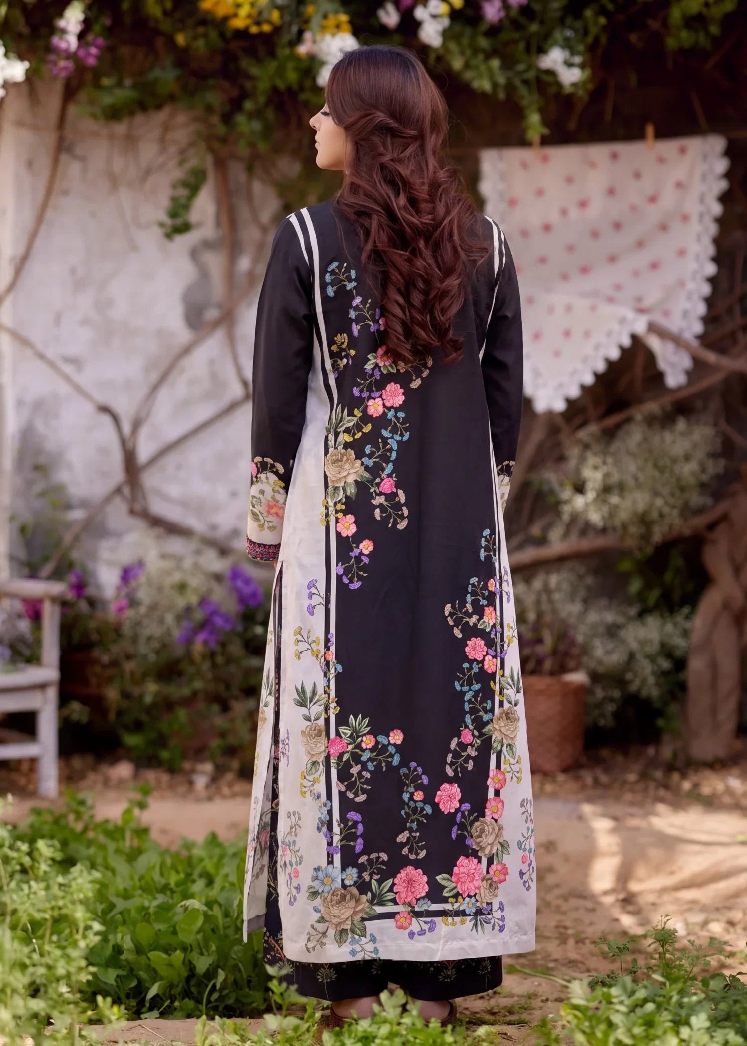 Shab-e-Naaz Premium Fabric Pakistani Summer Dresses - Sahiba-clothing - 2