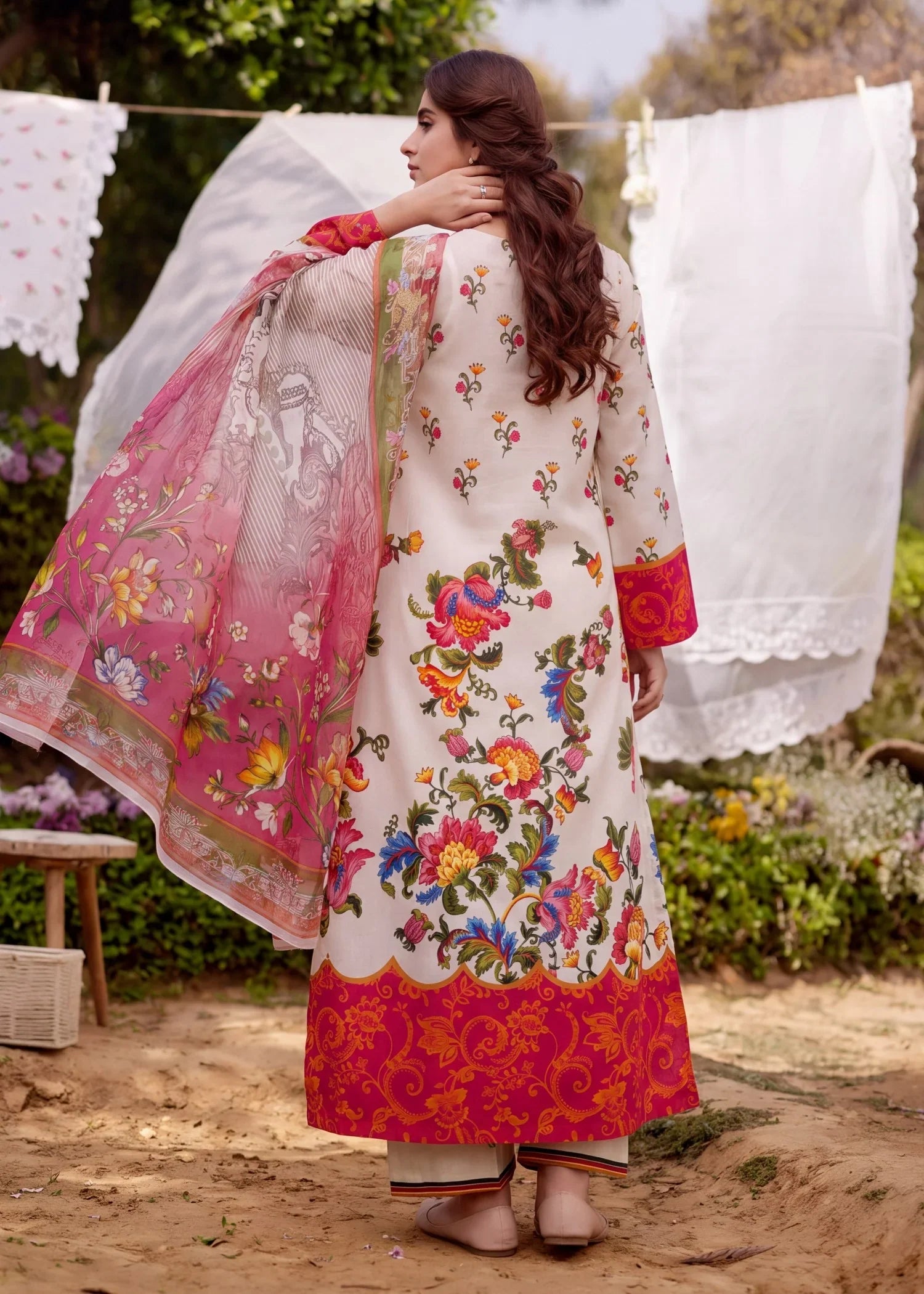 Zarnisham Premium Fabric Pakistani Summer Dresses - Sahiba-clothing - 2