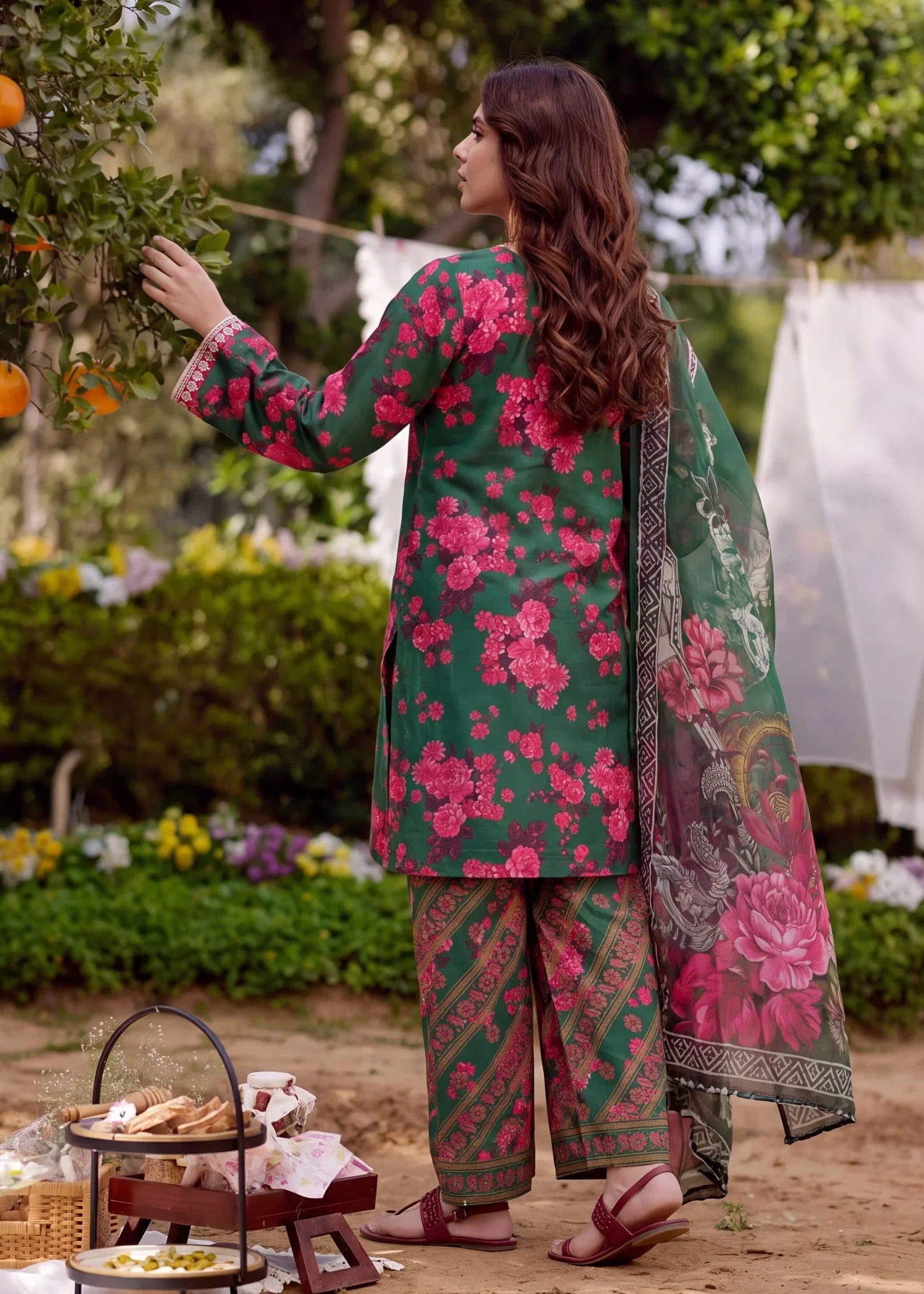 Gulziba Premium Fabric Pakistani Summer Dresses - Sahiba-clothing - 2