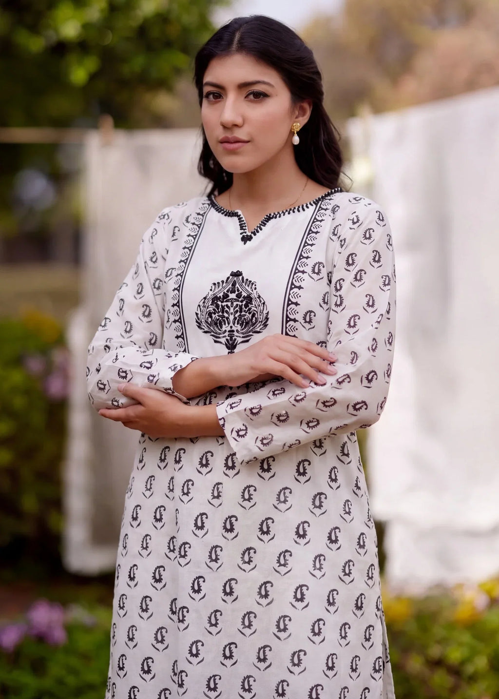 Zeenavar Premium Fabric Pakistani Summer Dresses - Sahiba-clothing - 3