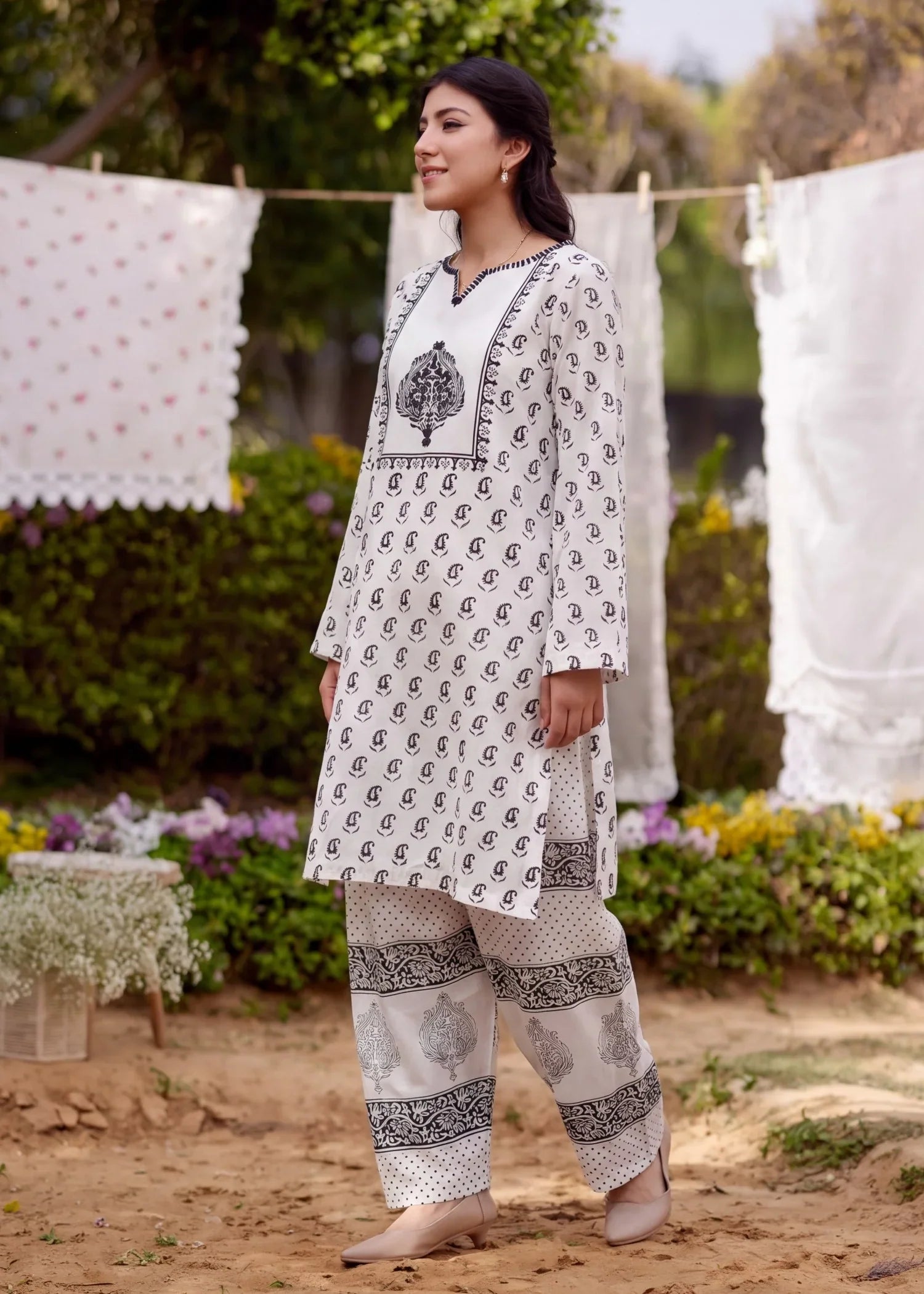 Zeenavar Premium Fabric Pakistani Summer Dresses - Sahiba-clothing - 6