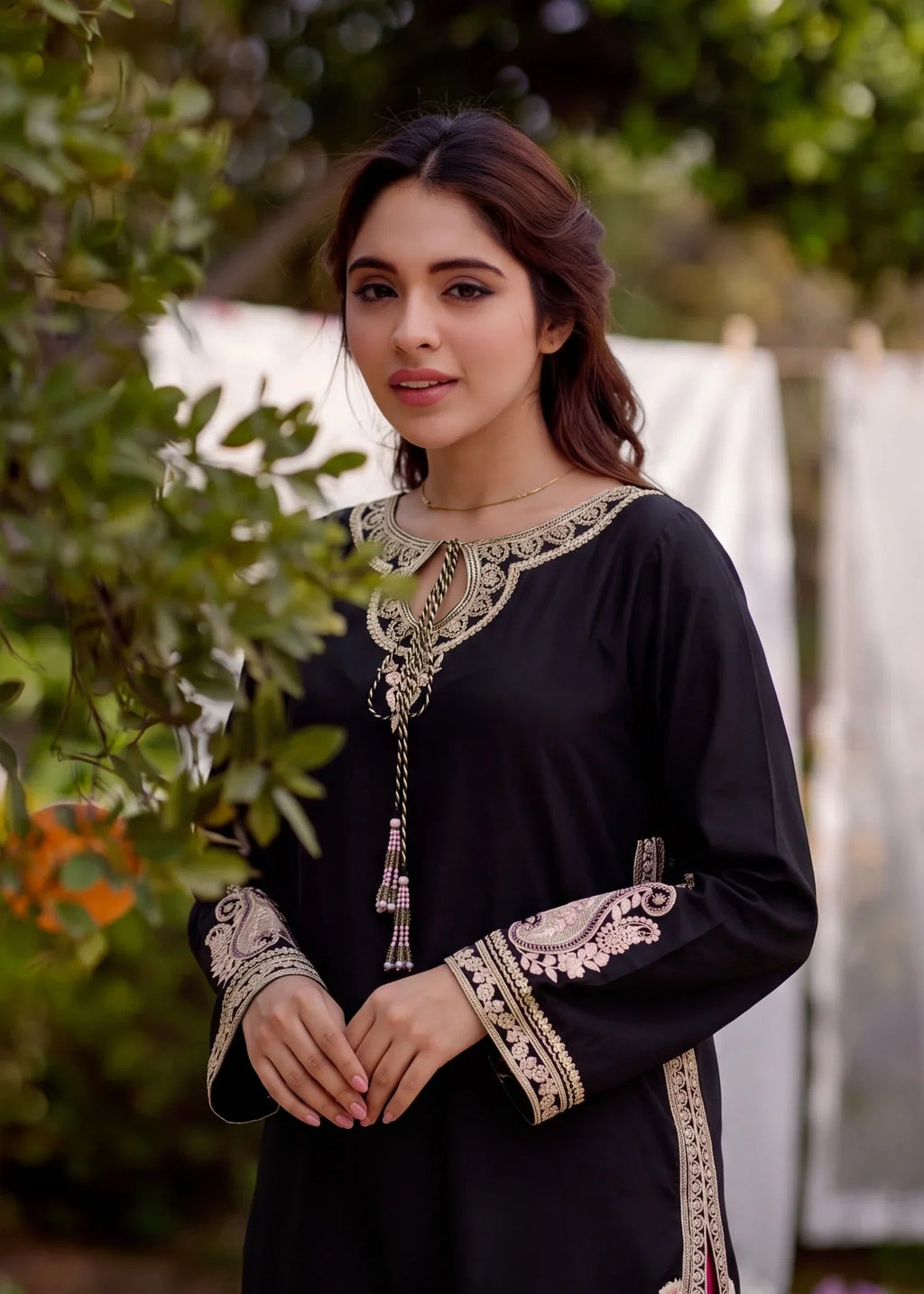Zarkash Premium Fabric Pakistani Summer Dresses - Sahiba-clothing - 5