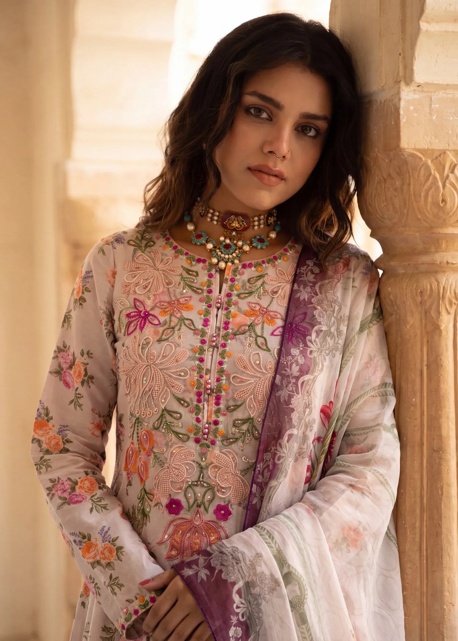 Silvara Premium Fabric Pakistani Summer Dresses - Sahiba-clothing - 4