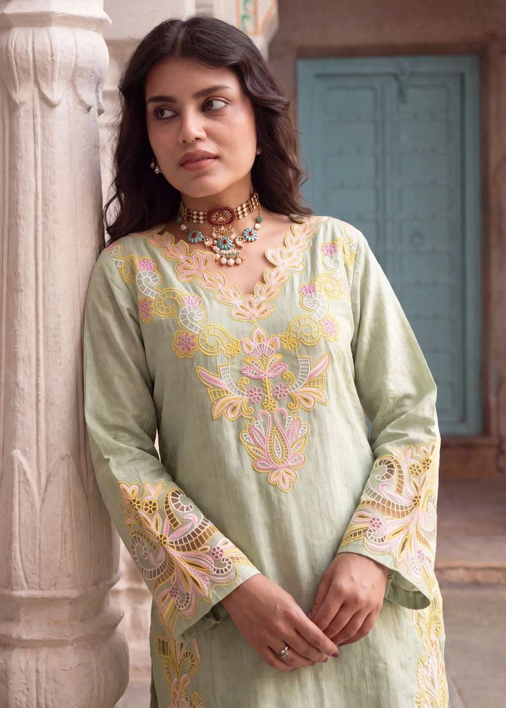 Faqeeha Premium Fabric Pakistani Summer Dresses - Sahiba-clothing - 3