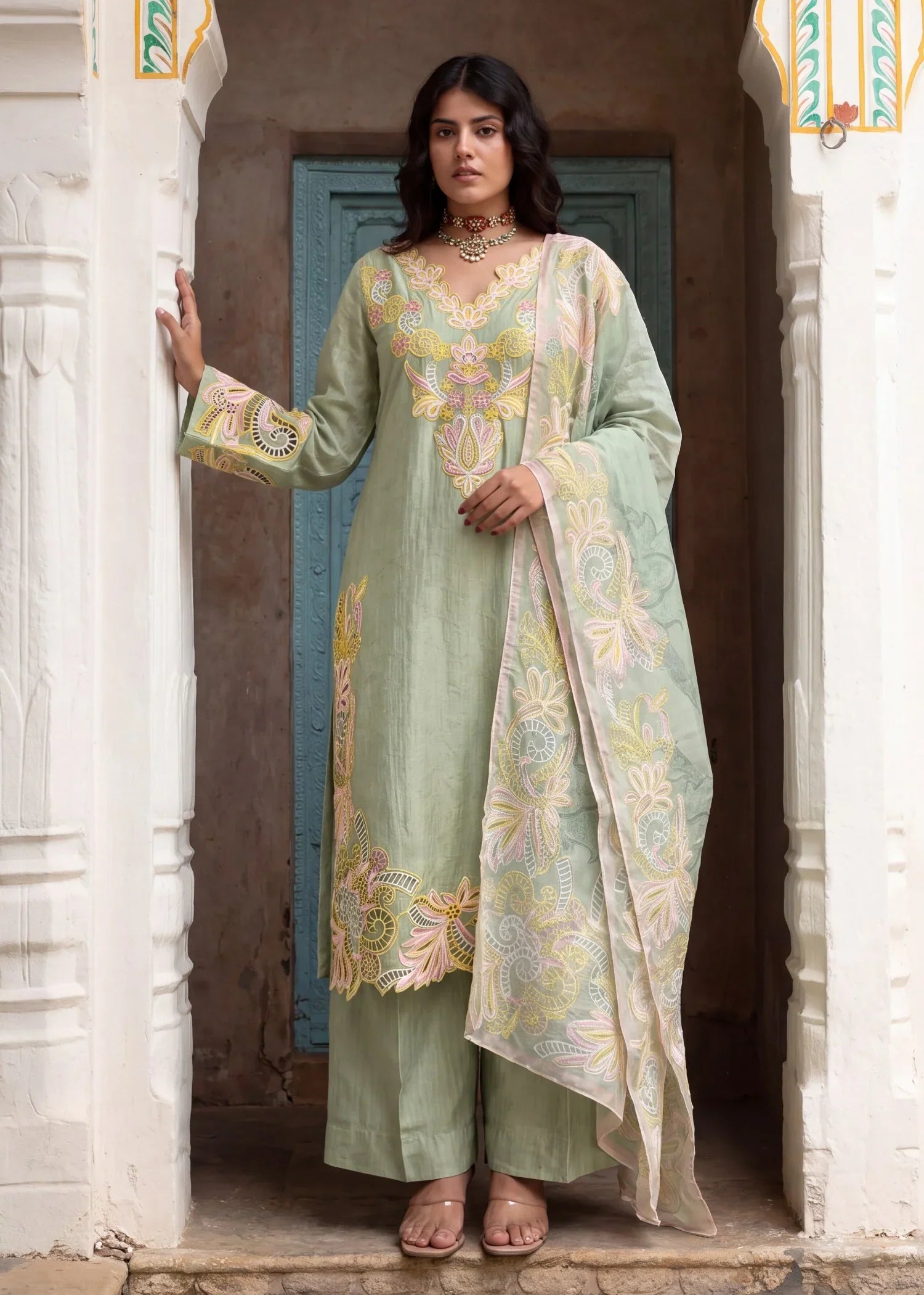 Faqeeha Premium Fabric Pakistani Summer Dresses - Sahiba-clothing - 1