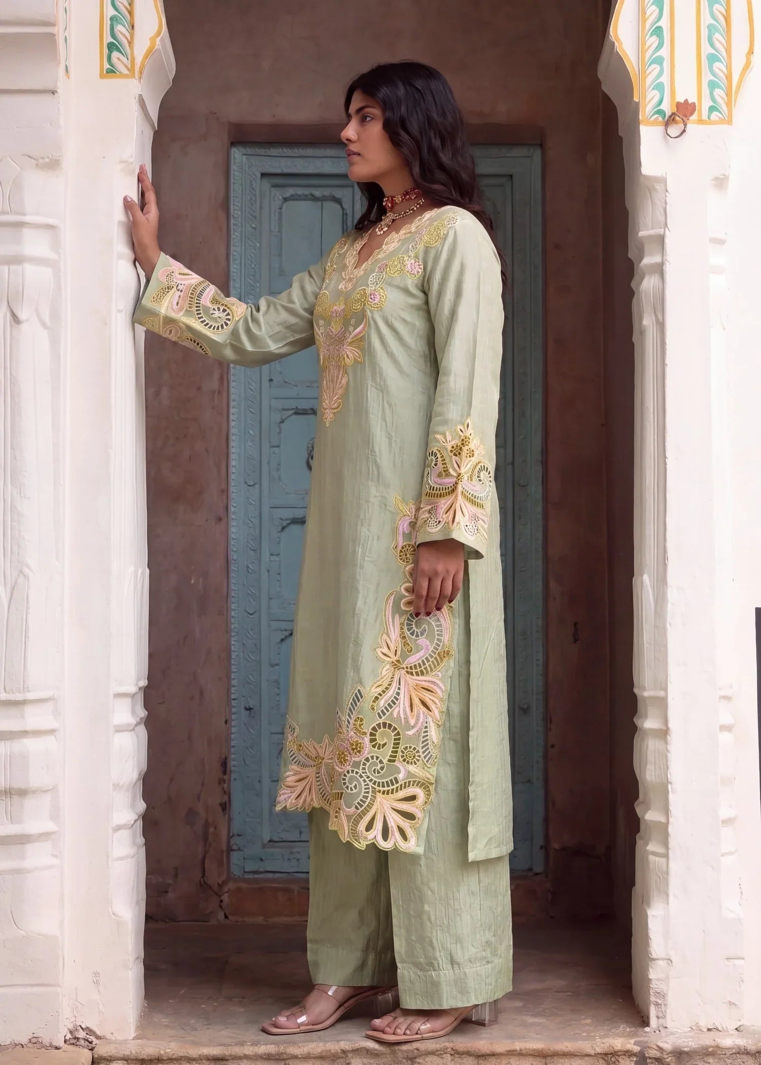 Faqeeha Premium Fabric Pakistani Summer Dresses - Sahiba-clothing - 5