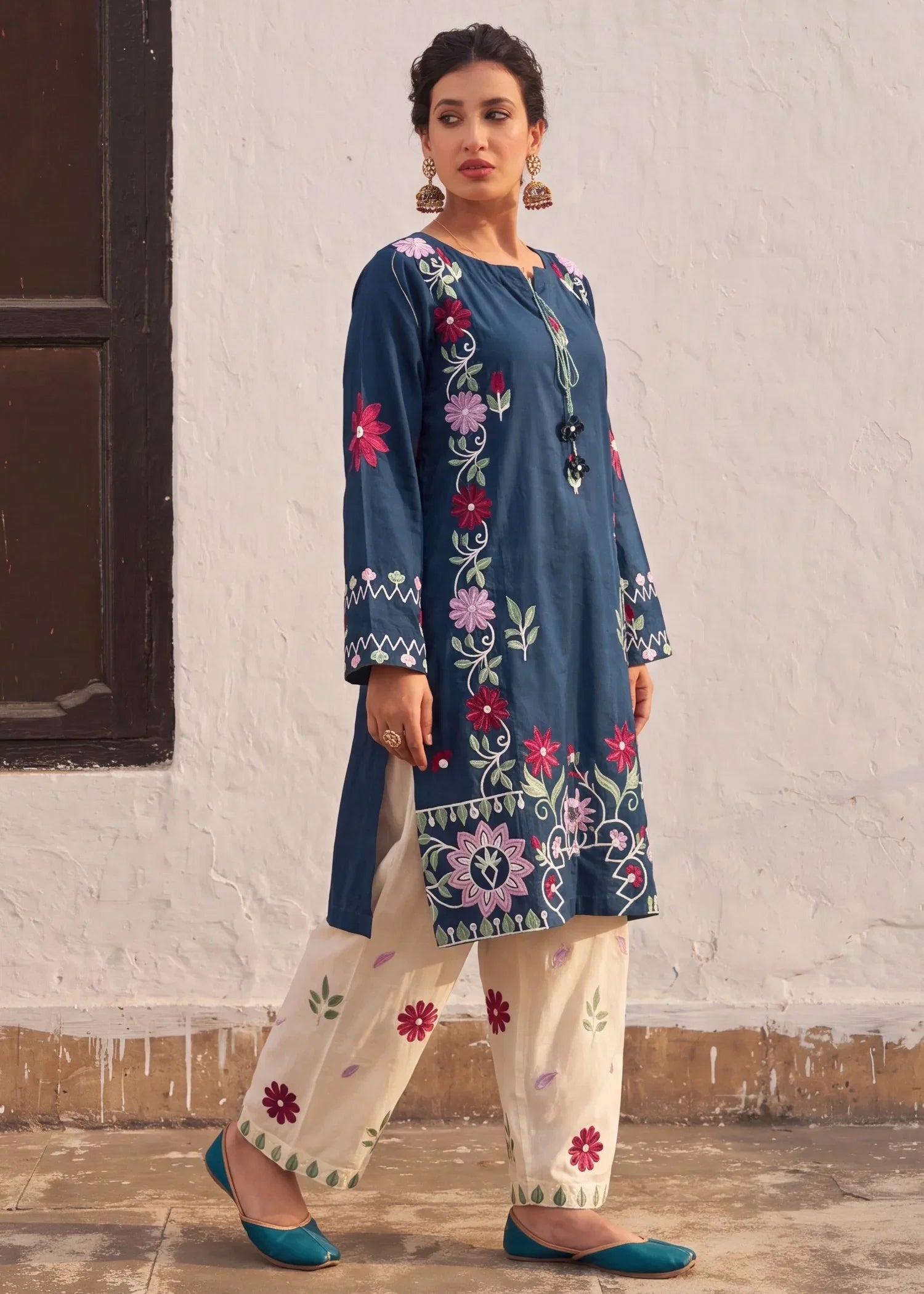 Parinoor Premium Fabric Pakistani Summer Dresses - Sahiba-clothing - 4