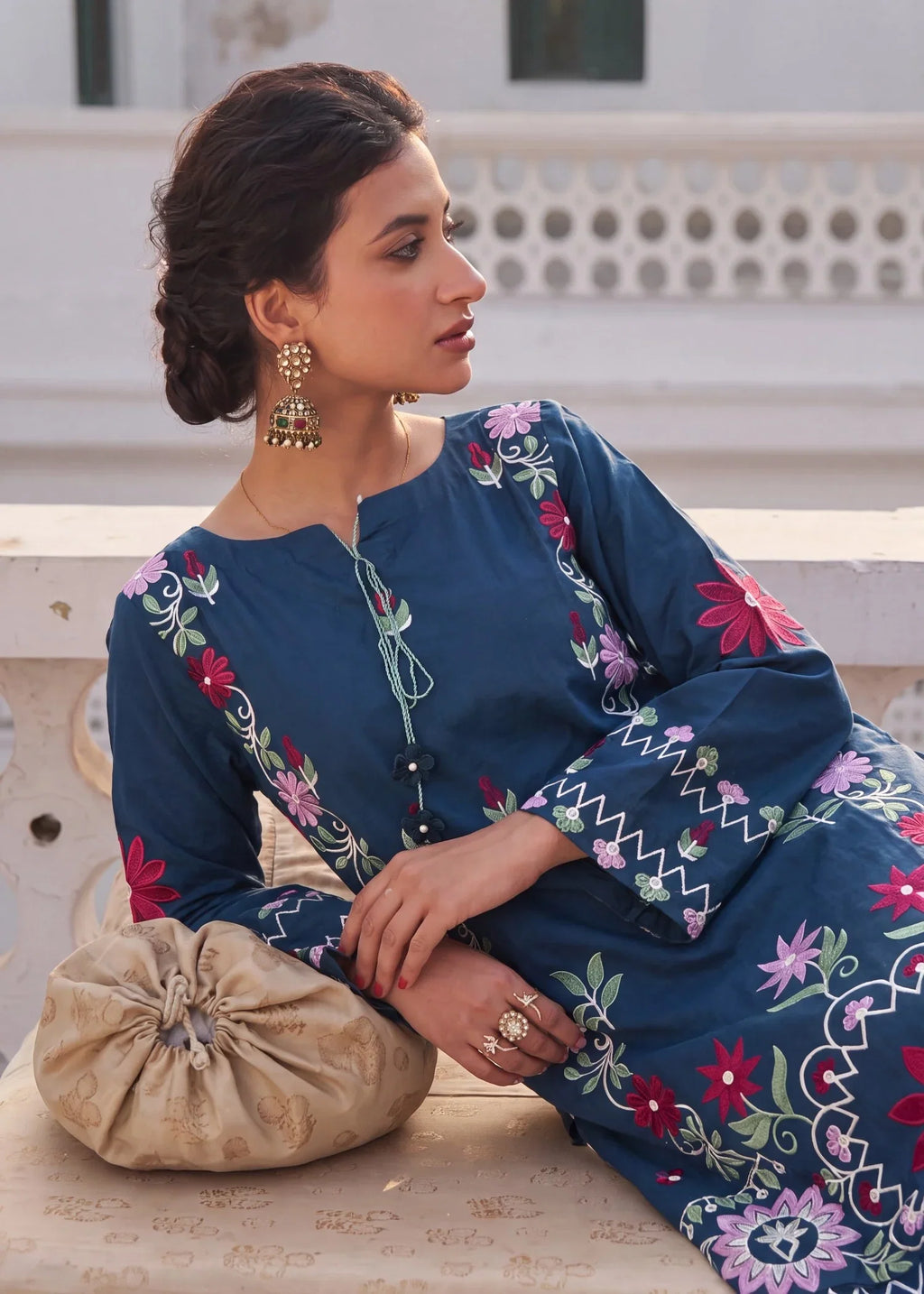 Parinoor Premium Fabric Pakistani Summer Dresses - Sahiba-clothing - 3