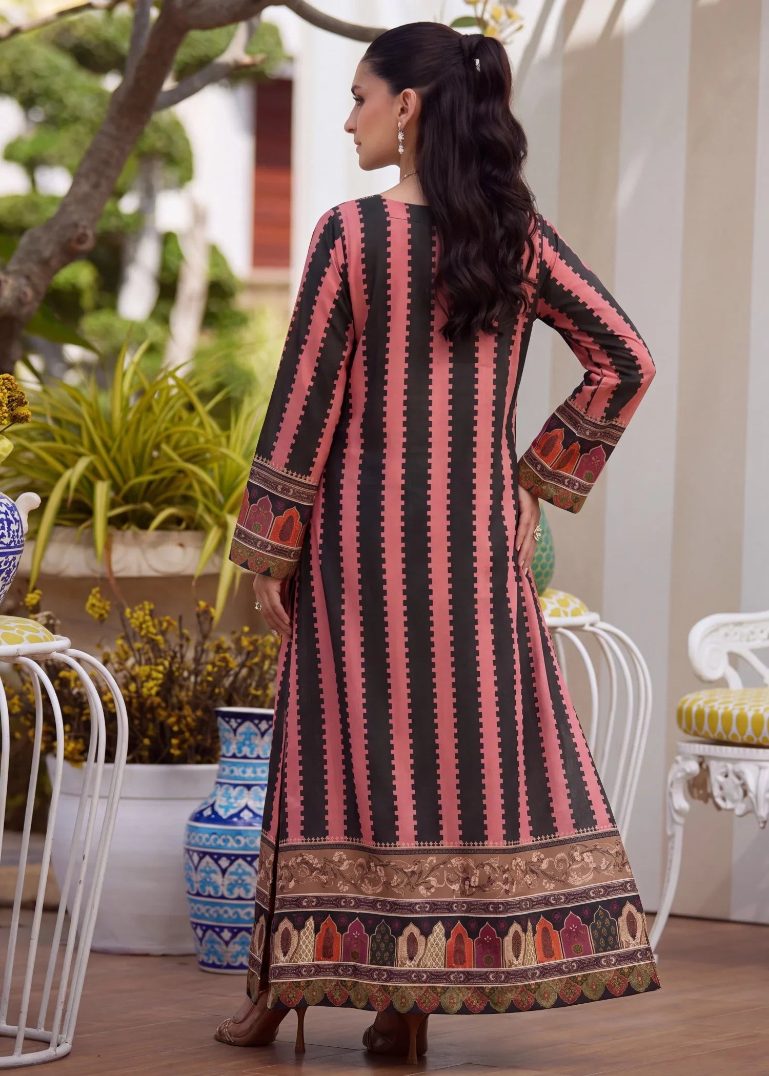 Farsoob Premium Fabric Pakistani Summer Dresses - Sahiba-clothing - 2