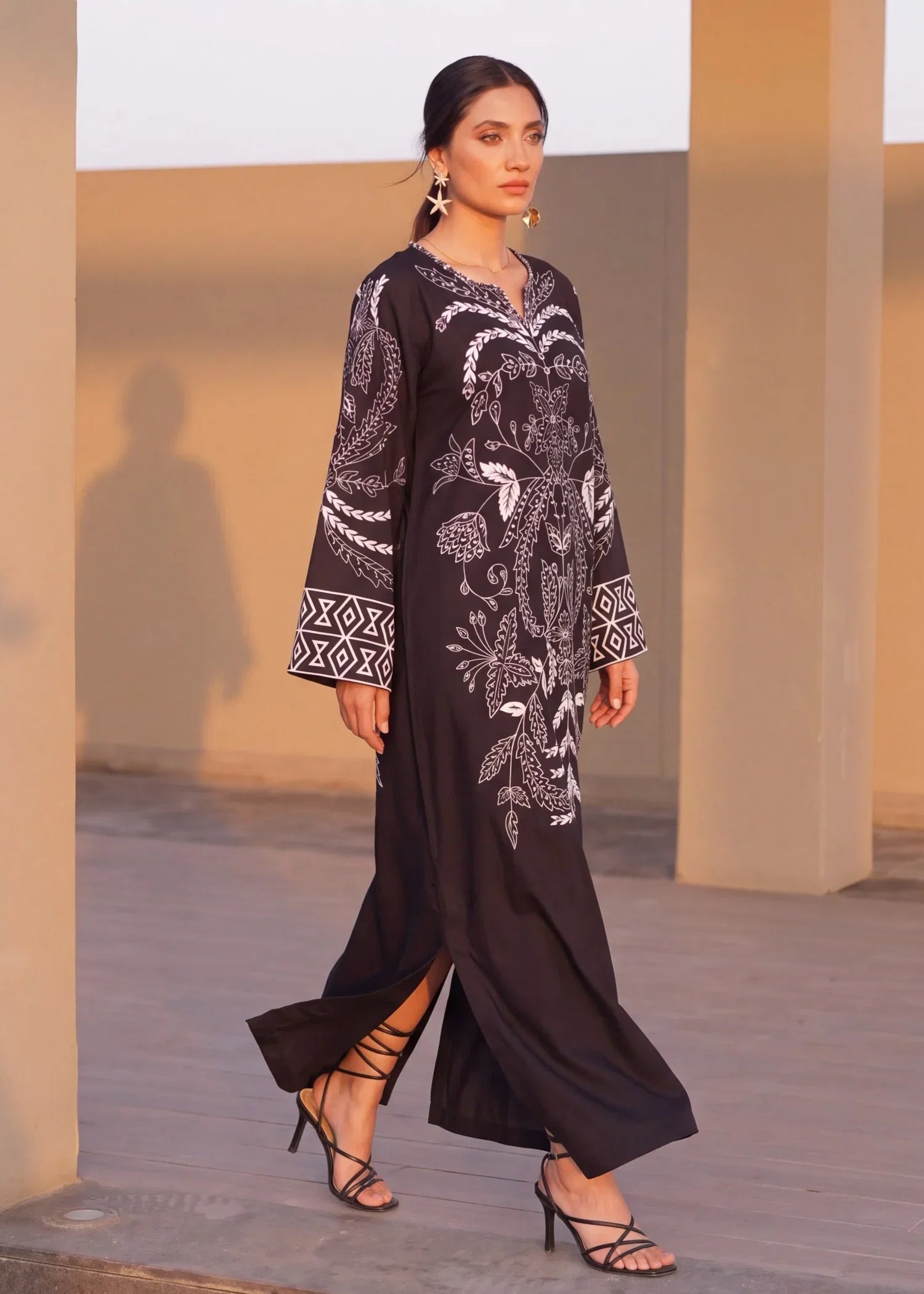 Tazyin Premium Fabric Pakistani Summer Dresses - Sahiba-clothing - 5