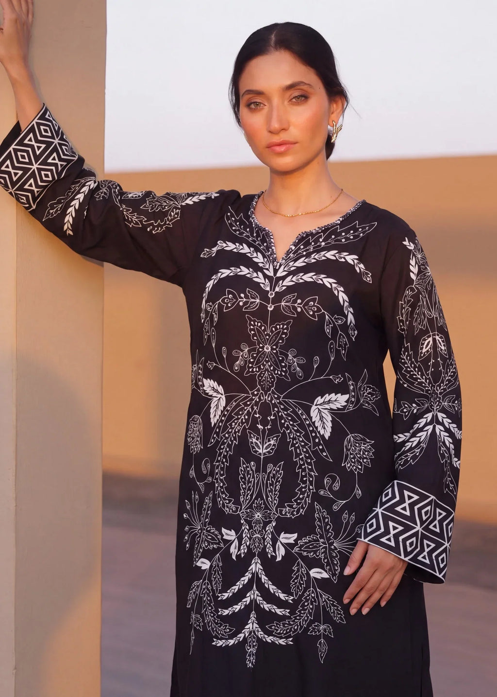 Tazyin Premium Fabric Pakistani Summer Dresses - Sahiba-clothing - 3