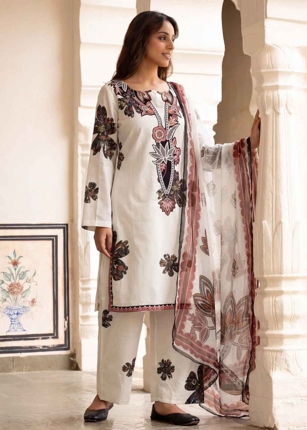 Simorgh Premium Fabric Pakistani Summer Dresses - Sahiba-clothing - 5
