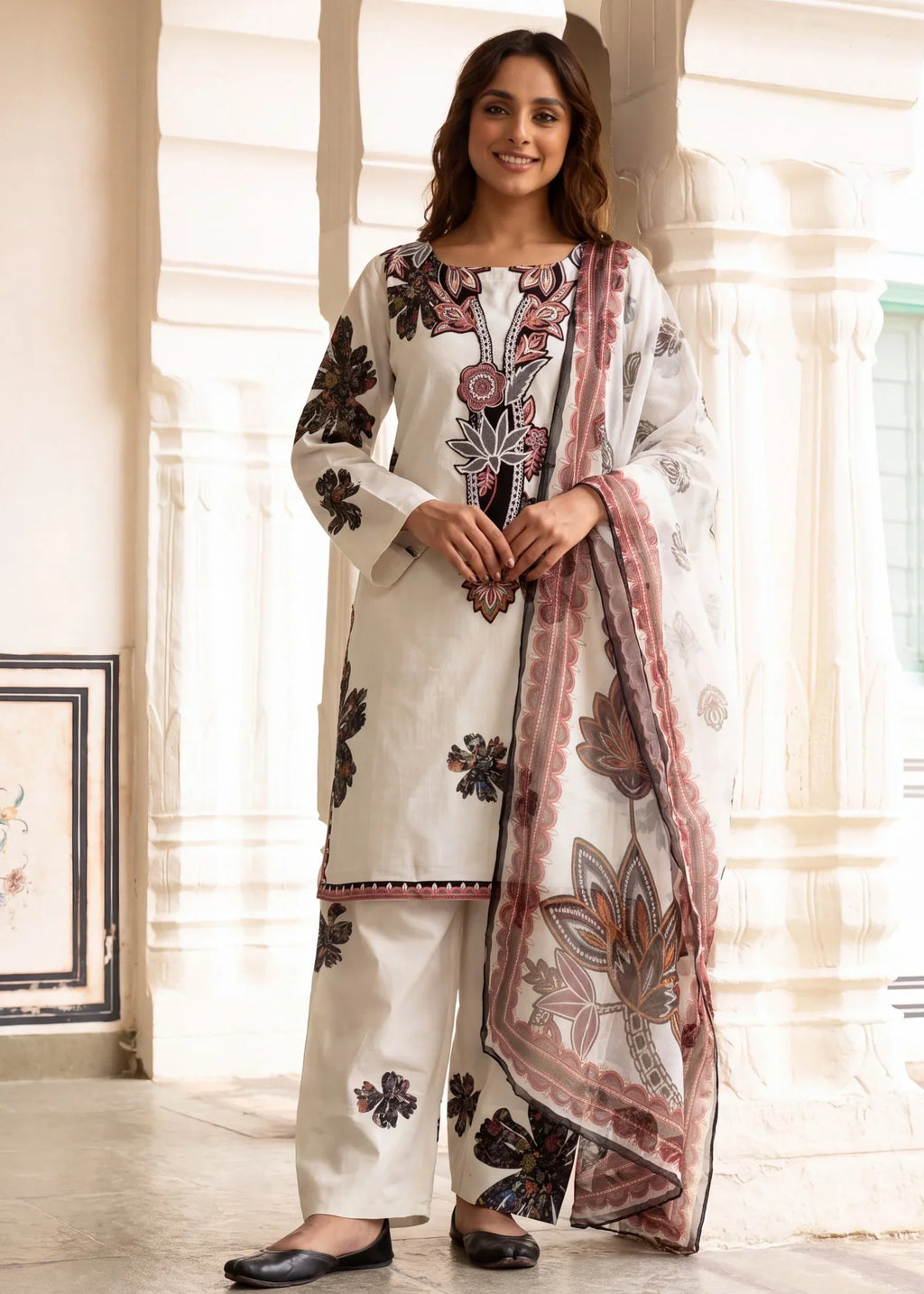 Simorgh Premium Fabric Pakistani Summer Dresses - Sahiba-clothing - 1