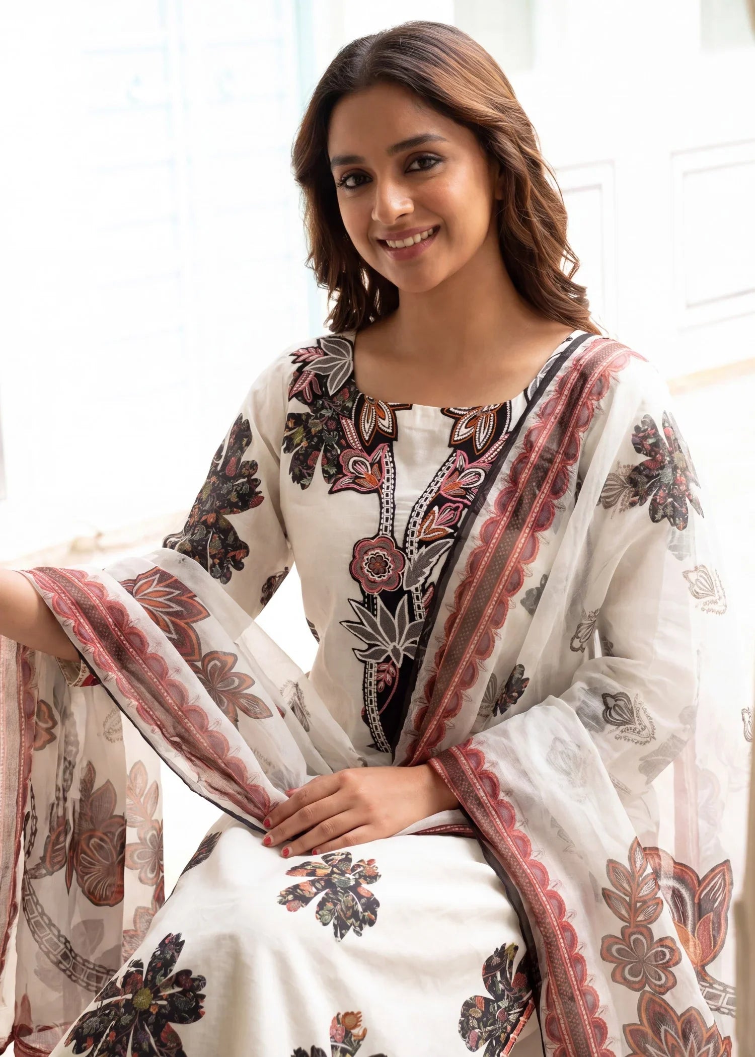 Simorgh Premium Fabric Pakistani Summer Dresses - Sahiba-clothing - 4