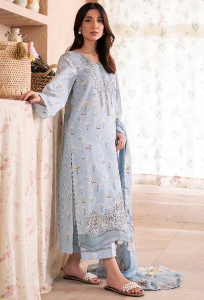 Kanwal - D02 Chiffon Pakistani Summer Dresses - Humdum - 3