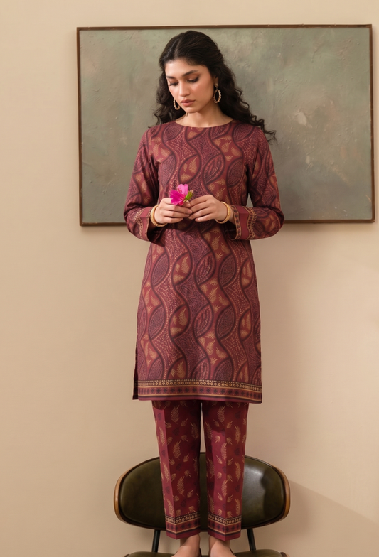 Ethnic By Humdum - D09 Lawn Pakistani Summer Dresses - Humdum - 1