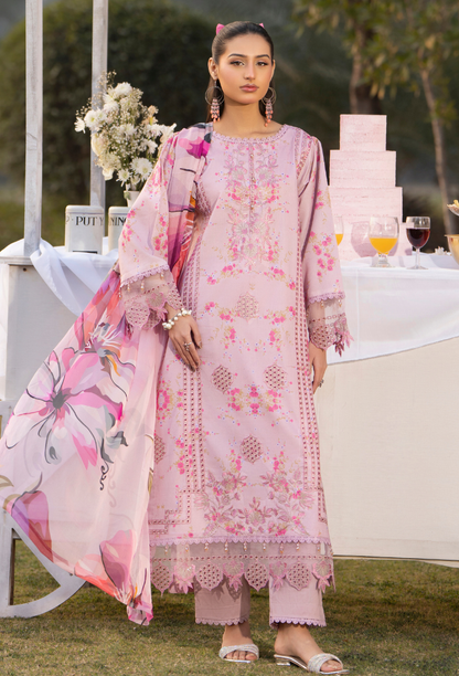 Gardenia'26 - D04 Chiffon Pakistani Summer Dresses - Humdum - 1