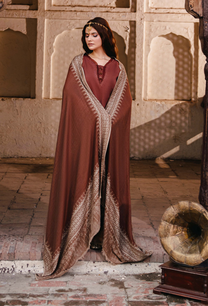 ONORA CHAPTER 2 - D03 Organza Pakistani Winter Dresses - Humdum - 4
